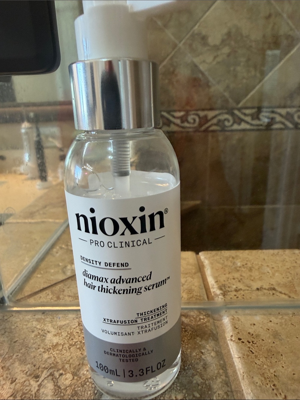 Nioxin Pro Clinical Diamax Advanced Hair Thickening Serum - Clear & Silver